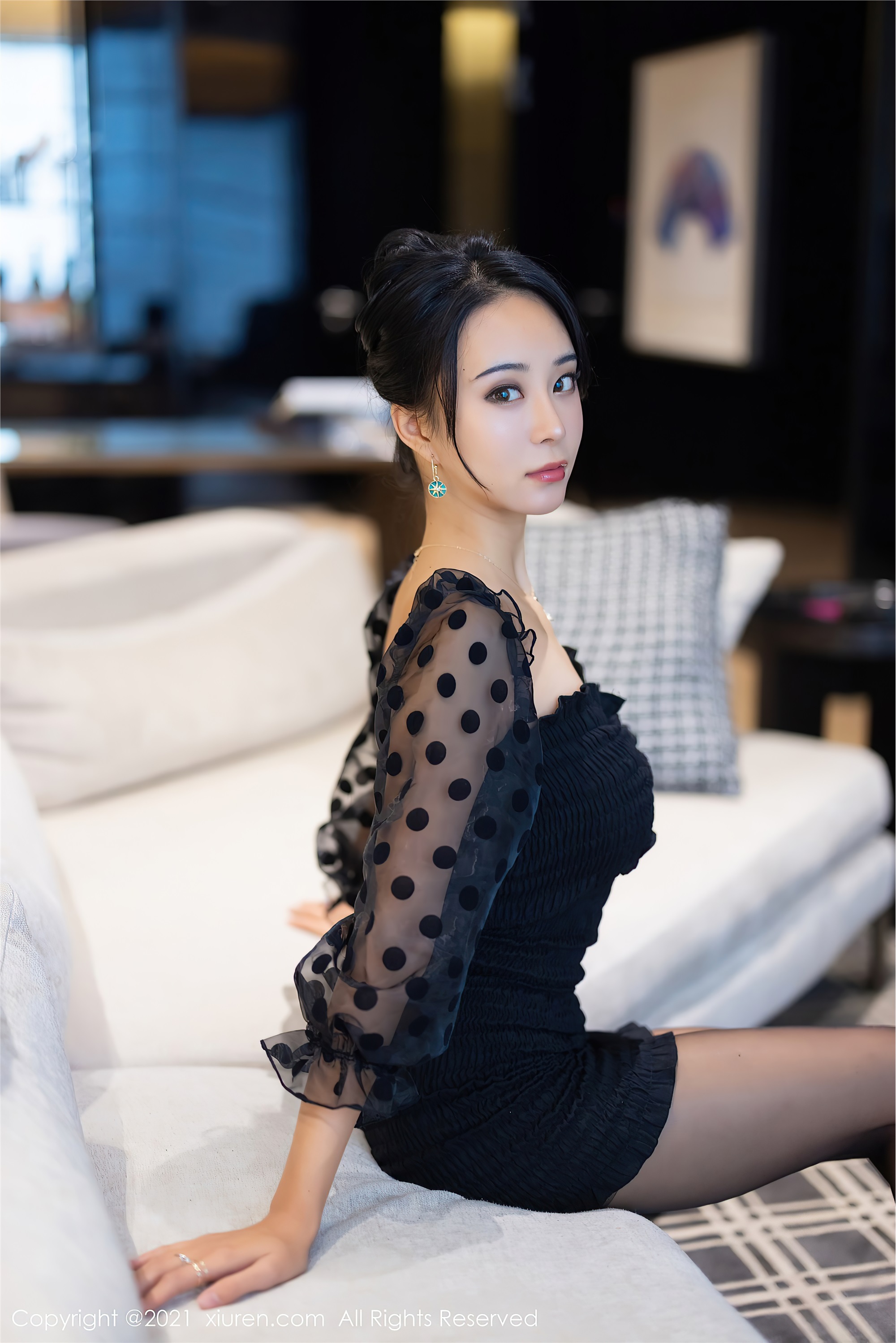 XiuRen秀人网  2021.05.31 No.3482 蓝夏Akasha